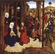 Dieric Bouts The Adoration of  the Magi oil on canvas